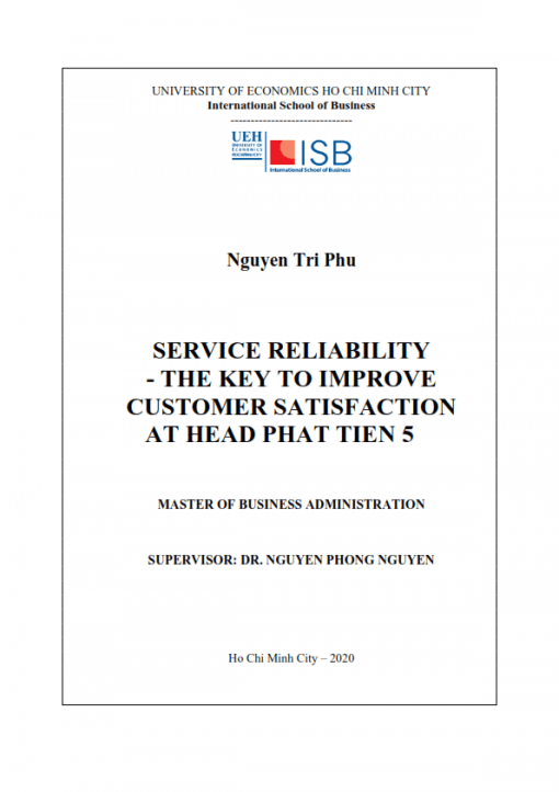 ThS08.082_Service reliability - the key to improve customer satisfaction at HEAT Phat Tien 5