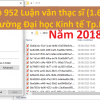 Bộ 952 Luận văn Thạc sĩ (1.60 GB) trường Đại Học Kinh Tế Thành Phố Hồ Chí Minh Năm 2018
