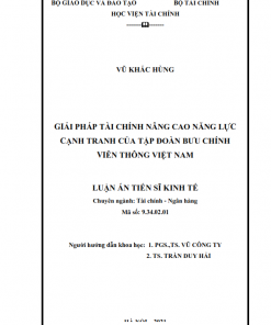 LA02.309_Giải pháp tài chính nâng cao năng lực cạnh tranh của Tập đoàn Bưu chính Viễn thông Việt Nam_002