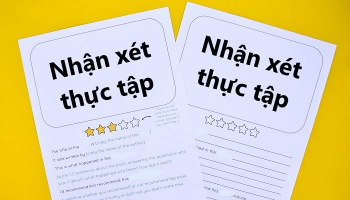 Cách viết nhận xét của đơn vị thực tập