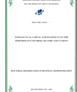 Intellectual Capital and Its Effects on the Performance of Firms, Sectors and Nations