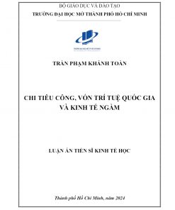 Chi Tiêu Công, Vốn Trí Tuệ Quốc Gia Và Kinh Tế Ngầm