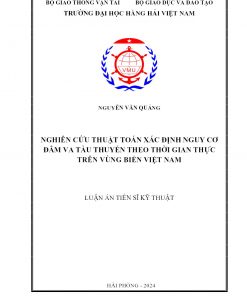 Nghiên Cứu Thuật Toán Xác Định Nguy Cơ Đâm Va Tàu Thuyền Theo Thời Gian Thực Trên Vùng Biển Việt Nam