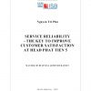 Service Reliability - The Key to Improve Customer Satisfaction at Head Phat Tien 5