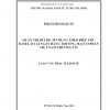 Quản Trị Rủi Ro Tín Dụng Theo Hiệp Ƣớc Basel II Tại Ngân Hàng Thƣơng Mại Cổ Phần Việt Nam Thƣơng Tín