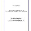 Chính Sách Tự Chủ Đại Học Đối Với Các Cơ Sở Giáo Dục Đại Học Công Lập Ở Việt Nam