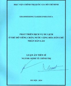 Phát Triển Dịch Vụ Du Lịch Ở Thủ Đô Viêng Chăn, Nước Cộng Hòa Dân Chủ Nhân Dân Lào