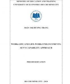 Work-Life And Life-Work Enhancements: Sen's Capability Approach