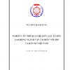 Nghiên Cứu Mối Quan Hệ Giữa Lực Lượng Lao Động Ngành Vận Tải Biển Với GDP Và Dân Số Việt Nam