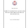 Nghiên Cứu Giải Pháp Nâng Cao Chất Lượng Đào Tạo Và Phát Triển Nguồn Nhân Lực Hàng Hải Việt Nam