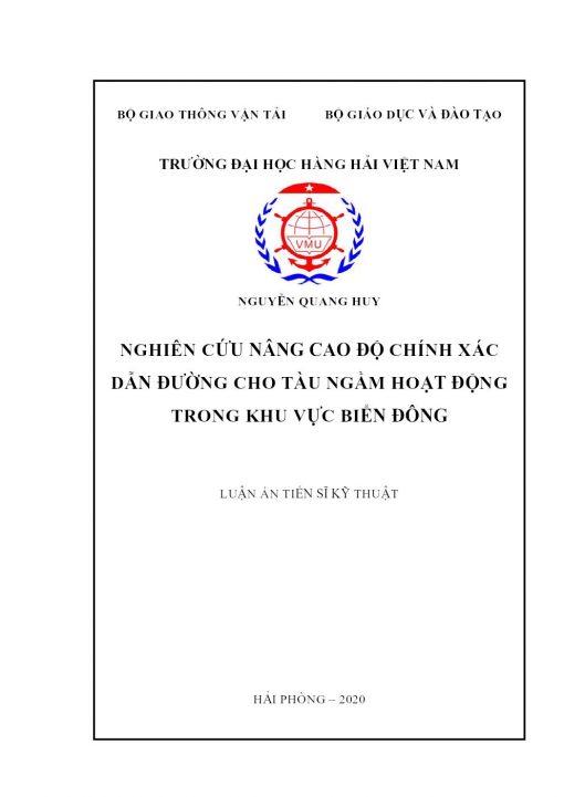 Nghiên Cứu Nâng Cao Độ Chính Xác Dẫn Đường Cho Tàu Ngầm Hoạt Động Trong Khu Vực Biển Đông