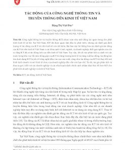 NCK273_Tác Động Của Công Nghệ Thông Tin Và Truyền Thông Đến Kinh Tế Việt Nam.pdf.pdf