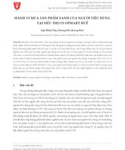 NCK320_Hành Vi Mua Sản Phẩm Xanh Của Người Tiêu Dùng Tại Siêu Thị Co.opmart Huế.pdf.pdf