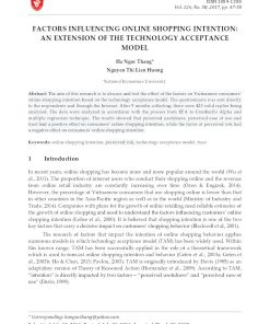 NCK404_Factors Influencing Online Shopping Intention: An Extension Of The Technology Acceptance Model.pdf.pdf