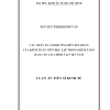 Các Nhân Tố Ảnh Hưởng Đến Xét Đoán Của Kiểm Toán Viên Độc Lập Trong Kiểm Toán Báo Cáo Tài Chính Tại Việt Nam