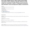 How Does Digital Finance Affect Green Technology Innovation In The Polluting Industry? Based On The Serial Two-Mediator Model Of Financing Constraints And Research And Development (R&D) Investments