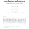 Ownership Feature And Firm Performance Via Corporate Innovation Performance: Does It Really Matter For Vietnamese Smes?