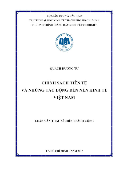 Chính Sách Tiền Tệ Và Những Tác Động Đến Nền Kinh Tế Việt Nam