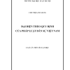 Đại Diện Theo Quy Định Của Pháp Luật Dân Sự Việt Nam