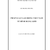 Pháp Luật Lao Động Việt Nam Về Bình Đẳng Giới