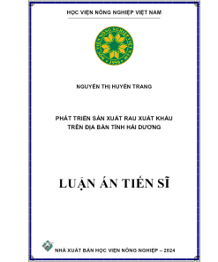 Nghiên cứu giải pháp phát triển du lịch bền vững tại khu dự trữ sinh quyển Cần Giờ