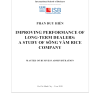 Improving Performance Of Long-Term Dealers: A Study Of Sông Vàm Rice Company