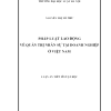 Pháp Luật Lao Động Về Quản Trị Nhân Sự Tại Doanh Nghiệp Ở Việt Nam