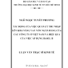 Tác Động Của Việc Quản Lý Thu Nhập Lên Khả Năng Vay Vốn Ngân Hàng Của Các Công Ty Ở Việt Nam Và Hiệu Quả Của Việc Áp Dụng Basel II