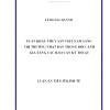 Xuất Khẩu Thủy Sản Việt Nam Sang Thị Trường Nhật Bản Trong Bối Cảnh Gia Tăng Các Rào Cản Kỹ Thuật