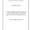 Các Nhân Tố Ảnh Hưởng Đến Năng Lực Cạnh Tranh Của Doanh Nghiệp Logistics – Trường Hợp Nghiên Cứu Tại Công Ty TNHH SDB Việt Nam