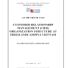 Customer Relationship Management (Crm) Organization Structure At Frieslandcampina Vietnam