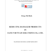 Reducing Damaged Products In Sato Vietnam Solutions Co., Ltd.