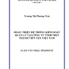 Hoàn Thiện Hệ Thống Kiểm Soát Quản Lý Tại Công Ty Tnhh Một Thành Viên Tex Việt Nam