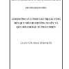 Ảnh Hưởng Của Thuế Giá Trị Gia Tăng Đến Quy Mô Chi Thường Xuyên Và Quy Mô Chi Đầu Tư Phát Triển