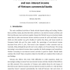 The Trade Off Between Interest Income And Non-Interest Income Of Vietnam Commercial Banks