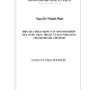 Hiệu Quả Hoạt Động Các Doanh Nghiệp Nhà Nước Trực Thuộc Ủy Ban Nhân Dân Thành Phố Hồ Chí Minh