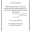 Một Số Giải Pháp Nâng Cao Giá Trị Thương Hiệu Thực Phẩm Dinh Dưỡng A1 Của Công Ty TNHH Thực Phẩm Vệ Vượng Đến Năm 2020